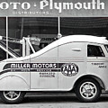 1940s desoto plymouth miller motors art deco tow truck